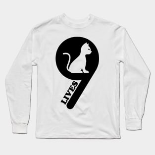 Nine Lives Cat - 01 Long Sleeve T-Shirt